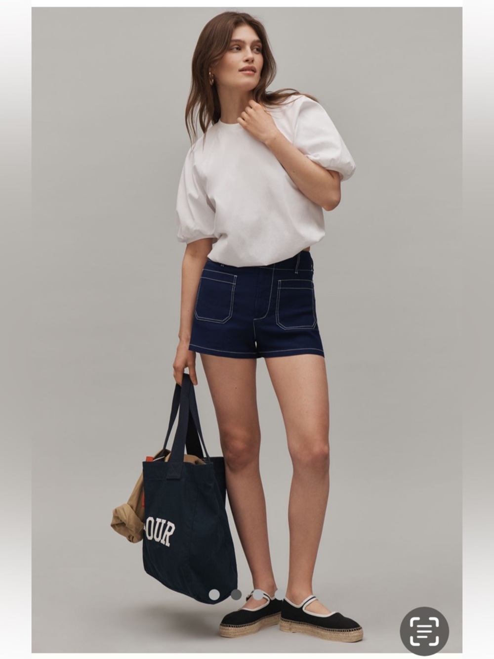 NWT The Colette Contrast-Stitch Shorts
by Maeve
